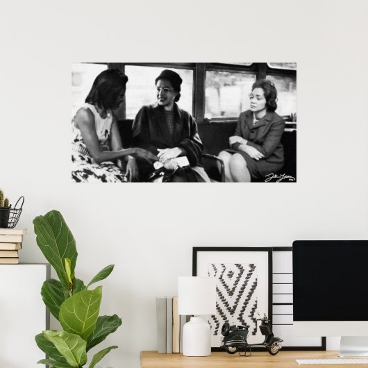 Zivile Rechte Poster (Heimbüro)