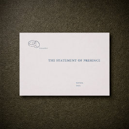 Zivile Trauung | Nicht-traditionelle Hochzeitsauss Postkarte
