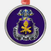 Zivile Weihnachten Ornament Aus Metall (Vorne)