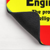 Ziviler Engineeringblock Mousepad (Ecke)