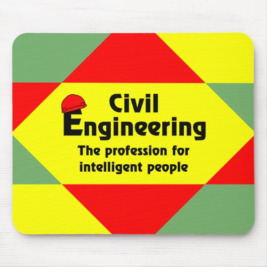 Ziviler Engineeringblock Mousepad (Vorne)