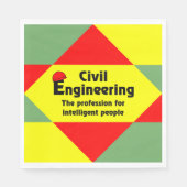 Ziviler Engineeringblock Serviette (Vorderseite)