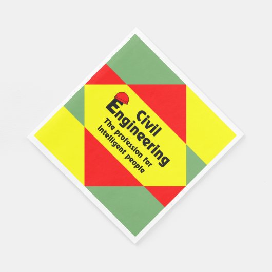 Ziviler Engineeringblock Serviette (Ecke)