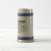 Ziviler Ingenieur Bierglas (Mittel)