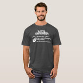 Ziviler Ingenieur Definition Hoch Engineering T T-Shirt (Vorne ganz)