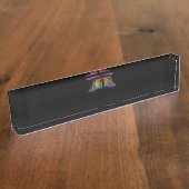 Ziviler Ingenieur - farbenfrohe Funny Present für Namensplakette (Seite)