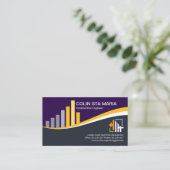 Ziviler Ingenieur für  Bauweise Visitenkarte (Stehend Vorderseite)