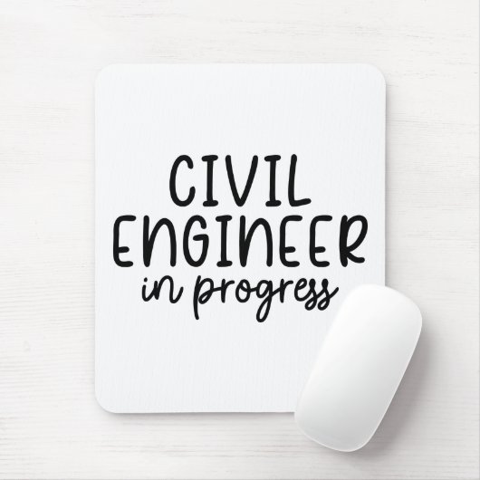ziviler Ingenieur Kostüm Ziviler Ingenieur in Arbe Mousepad (Mit Mouse)