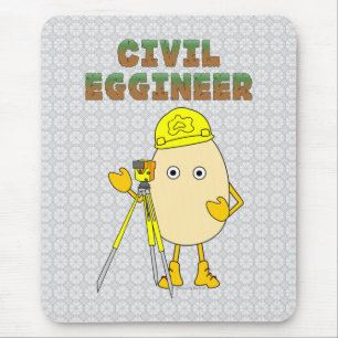 Ziviler Ingenieur Mousepad