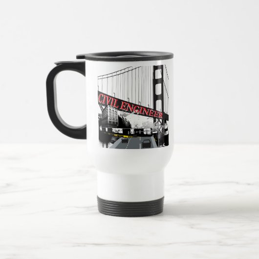Ziviler Ingenieur Reisebecher (Links)