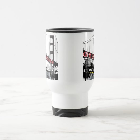 Ziviler Ingenieur Reisebecher (Mittel)