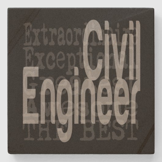 Ziviler Ingenieur Steinuntersetzer (Vorderseite)