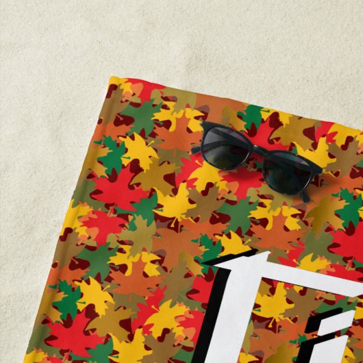 Ziviler Ingenieur Strandhandtuch (Beispiel)