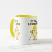 Ziviler Ingenieur Tasse (Vorderseite Links)