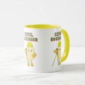 Ziviler Ingenieur Tasse (VorderseiteRechts)