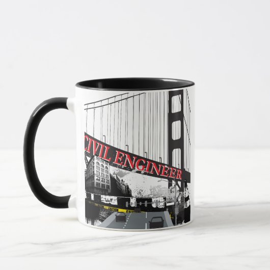 Ziviler Ingenieur Tasse (Links)