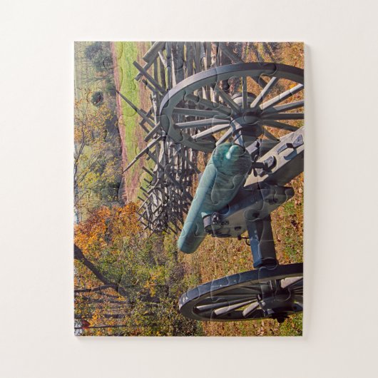 Ziviler Krieg Cannons Jigsaw Puzzle (Vertikal)