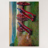 Ziviler Krieg Cannons Jigsaw Puzzle (Vertikal)