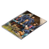 Ziviler Krieg - Der junge George Armstrong Custer Notizblock (Linke Seite)