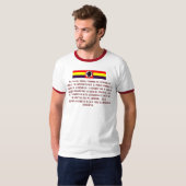 Ziviler Krieg EL Quinto Regimiento Spanien T-Shirt (Vorne ganz)