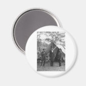 Ziviler Krieg Foto Circa 1862 Magnet (Vorderseite/Rückseite)
