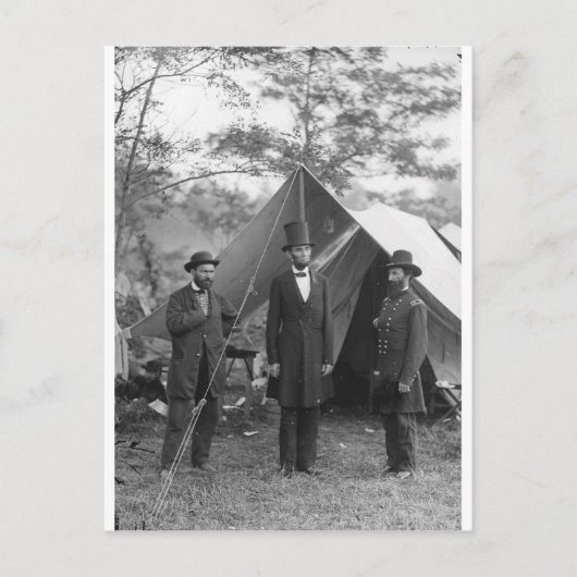 Ziviler Krieg Foto Circa 1862 Postkarte (Vorderseite)