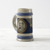 Ziviler Krieg gegen Lee und Jackson Bierglas (Vorderseite Links)