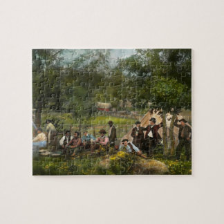 Ziviler Krieg - Lager von Captain Huft in Gettysbu Puzzle