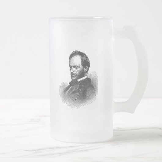 Ziviler Krieg Mattglas Bierglas (Rechts)