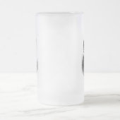 Ziviler Krieg Mattglas Bierglas (Mittel)