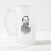 Ziviler Krieg Mattglas Bierglas (Links)