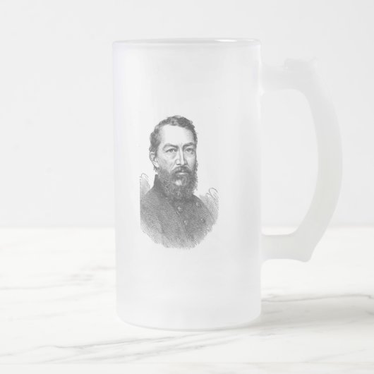 Ziviler Krieg Mattglas Bierglas (Rechts)