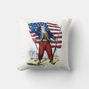 Ziviler Krieg New York Zouaves Kissen