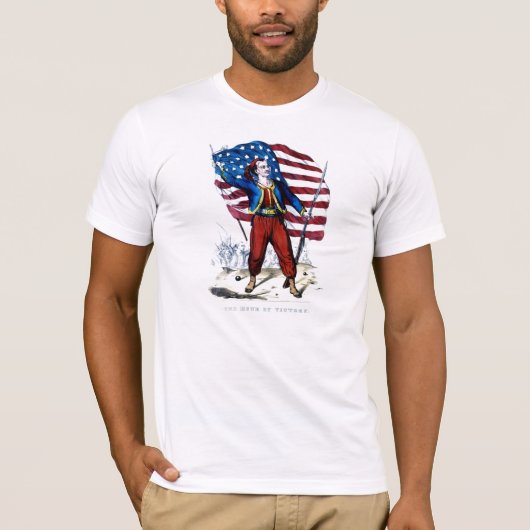 Ziviler Krieg New York Zouaves T-Shirt (Vorderseite)