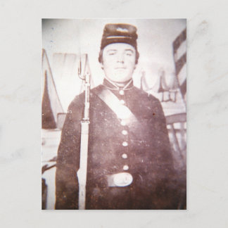 Ziviler Krieg Postkarte