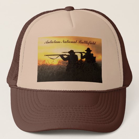 Ziviler Krieg Reenactors Hut Truckerkappe (Vorderseite)