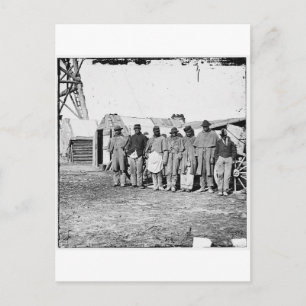 Ziviler Krieg, Schwarze Teamsters Postkarte