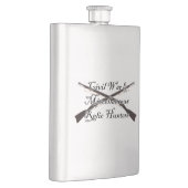 ziviler Krieg und verschiedene Reliktjägerflasche Flachmann (Rechts)