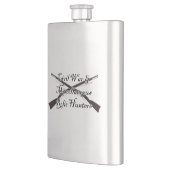 ziviler Krieg und verschiedene Reliktjägerflasche Flachmann (Links)