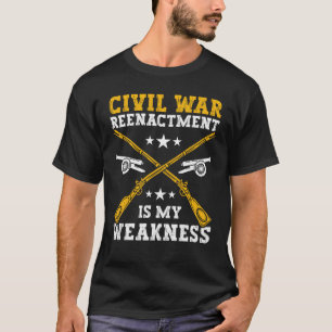 Ziviler Krieg: Unzulänglichkeiten der Amerikanisch T-Shirt