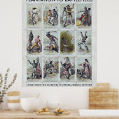 ZIVILER Krieg: von Plantage bis Schlachtfeld Poster (Küche)