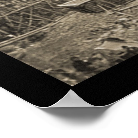 Ziviler Krieg Whiteside TN Foto 1864 Poster (Ecke)