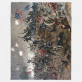 ZIVILER KRIEGS-KAMPF FLEECEDECKE (Vorderseite)