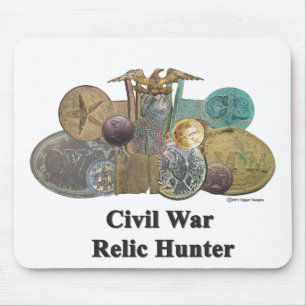Ziviler Kriegs-Relikt-Jäger Mousepad