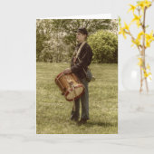 Ziviler Kriegsmänner Karte (Gelbe Blume)