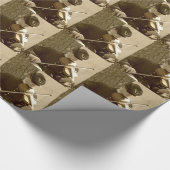 Ziviler Kriegssicherungs-Player Geschenkpapier (Ecke)