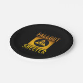 Ziviler Pappteller (Schrägansicht)