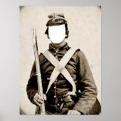 Ziviler Soldat Poster (Vorne)