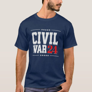 Ziviler T - Shirt des Politischen Wahlkampfs 2024