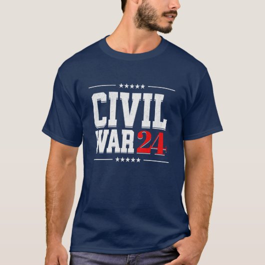 Ziviler T - Shirt des Politischen Wahlkampfs 2024 (Vorderseite)